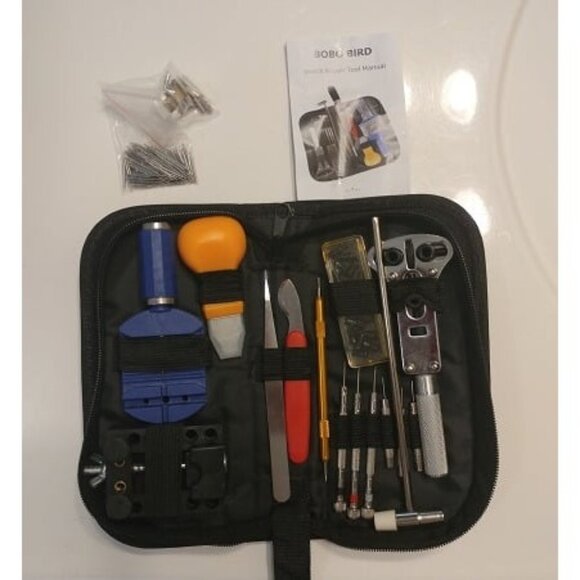 New Watch Repair Tool Kit 147 PCS Professional Spring Bar Watch Band Link - Picture 1 of 2